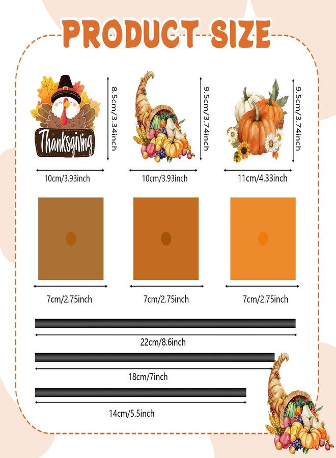 Vorruil 3PCS Thanksgiving Tabletop Decor Standing, Wooden Pumpkin Tabletop Sign Decor for Centerpiece, Standing Block Table Sign, Vegetables for Harvest Fall Table Top Decoration for Home Kitchen Party - Image 2